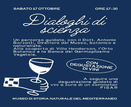 immagine notizia Al Museo del Mediterraneo  Dialoghi di scienza, il nostro tesoro verde